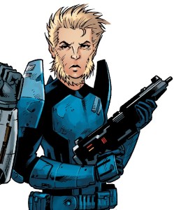 Koblus Sornell, Female Devaronian Mandalorian