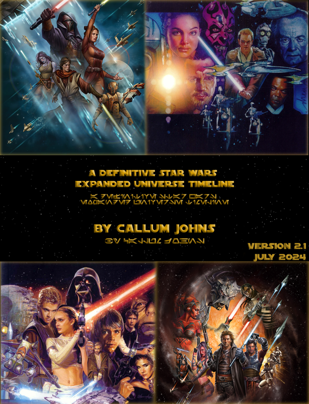 A Definitive Expanded Universe Timeline Update Log –&nbsp;25/07/2024